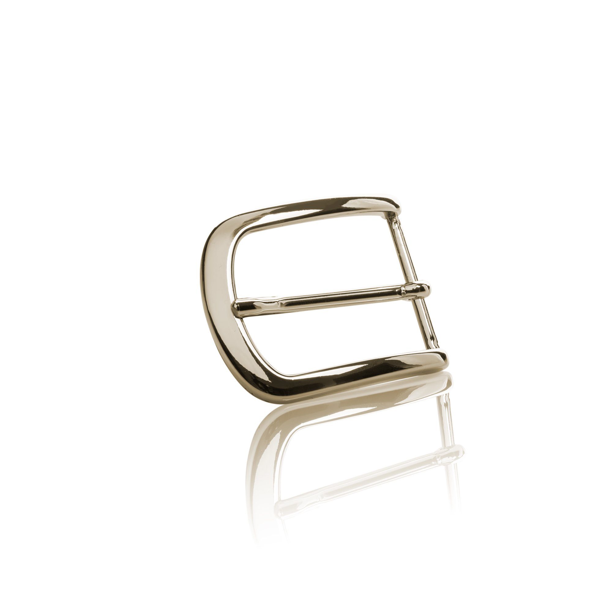 FREDERIC HERMANO Gürtelschnalle 40mm Zamak Gold - Buckle London - 329707700020