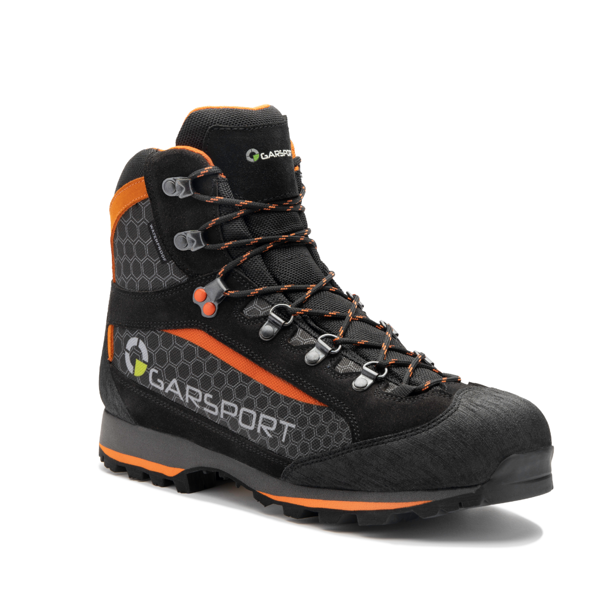 Garsport Faloria MID WP schwarze Herren-Wanderstiefel
