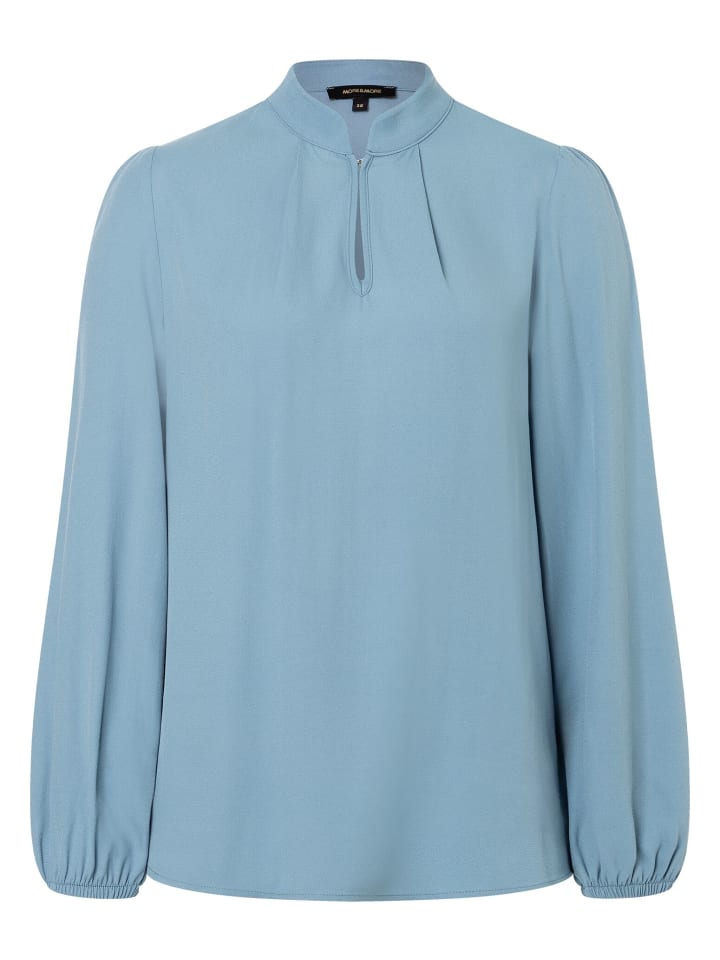 More & More Viskosebluse in blau günstig kaufen