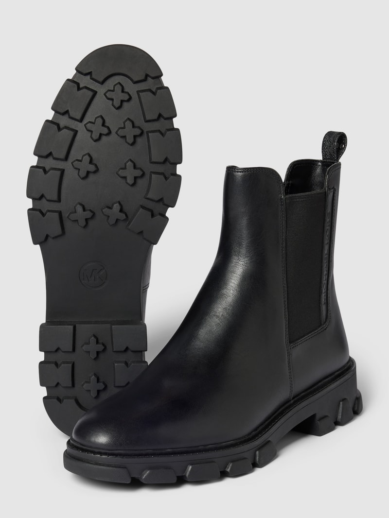 Chelsea Boots mit Zugschlaufe Modell 'RIDLEY' in black