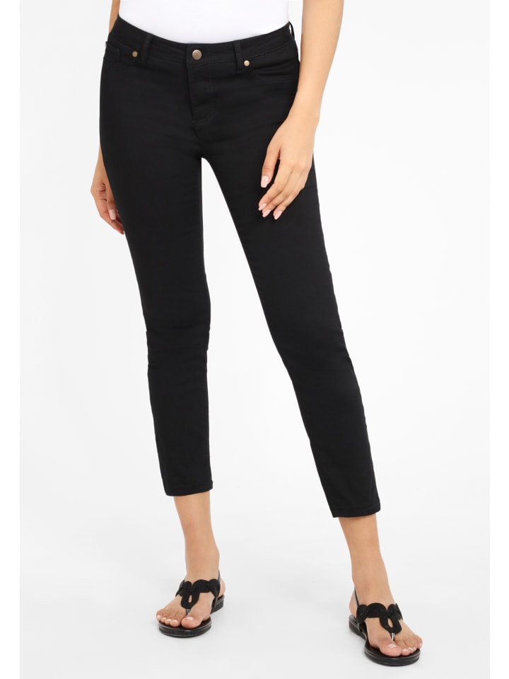 LASCANA 7/8-Jeggings in schwarz günstig kaufen