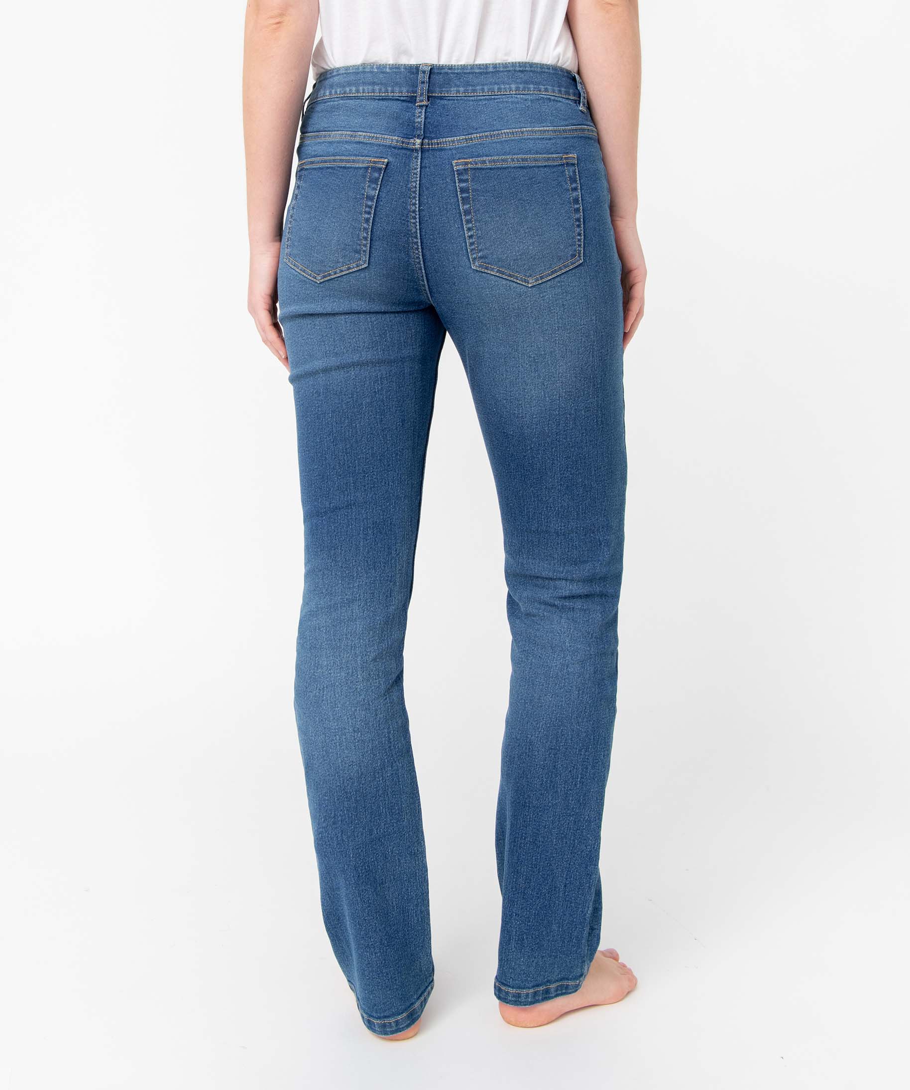 Jean femme coupe Regular stretch stone | GEMO