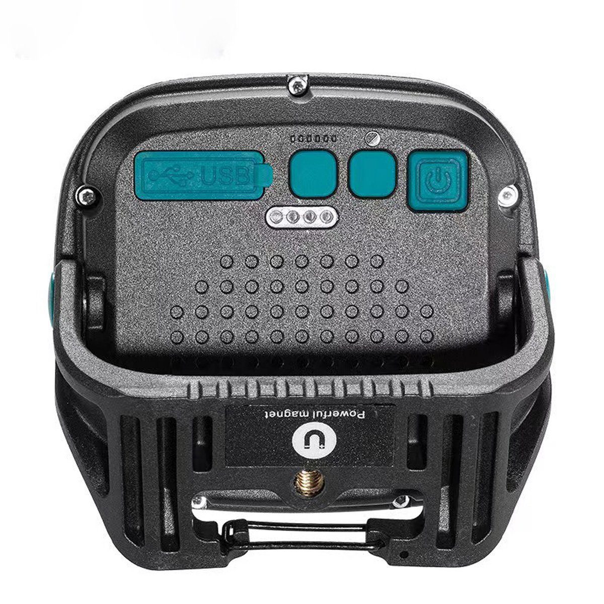 yozhiqu Baustrahler Neue funktionierende COB-Campingleuchte mit eingebauter Batterie, Wiederaufladbare LED-Taschenlampe für Zelte im Freien