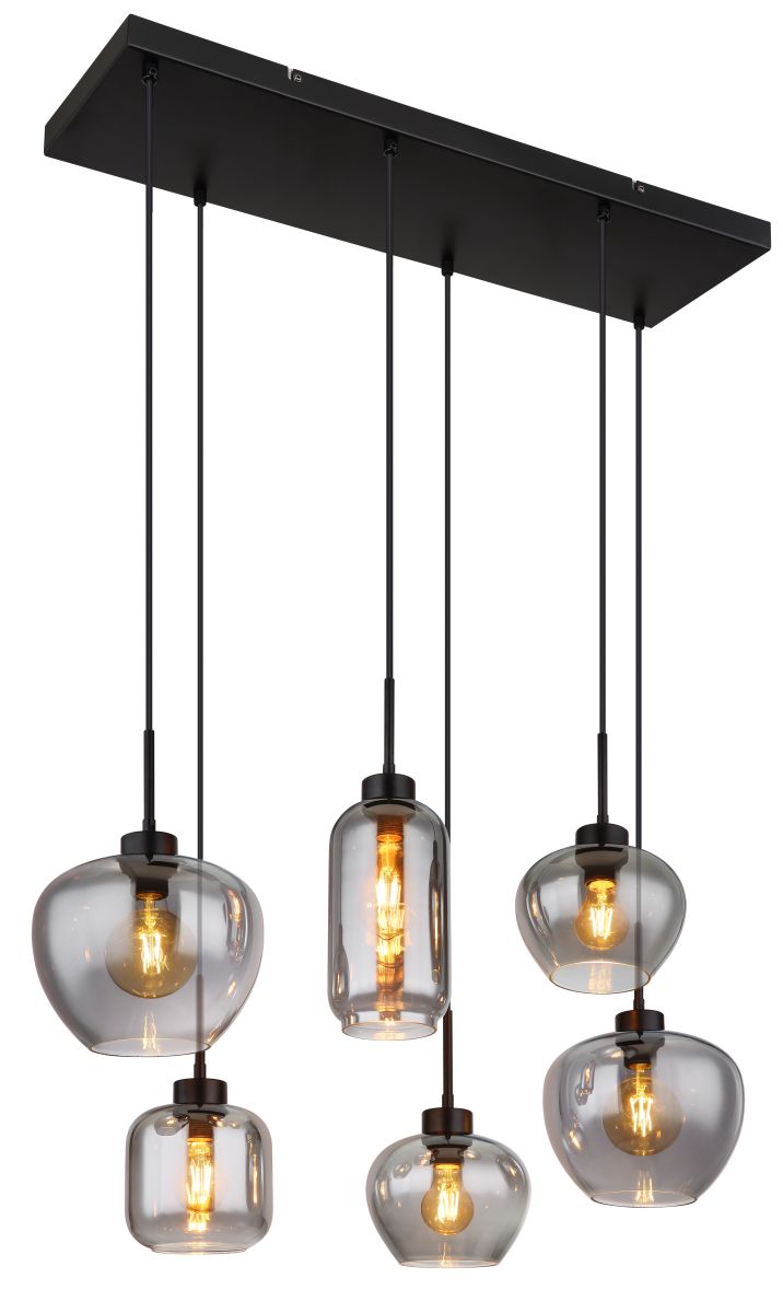 Globo AGL Pendelleuchte Matt 6-flg