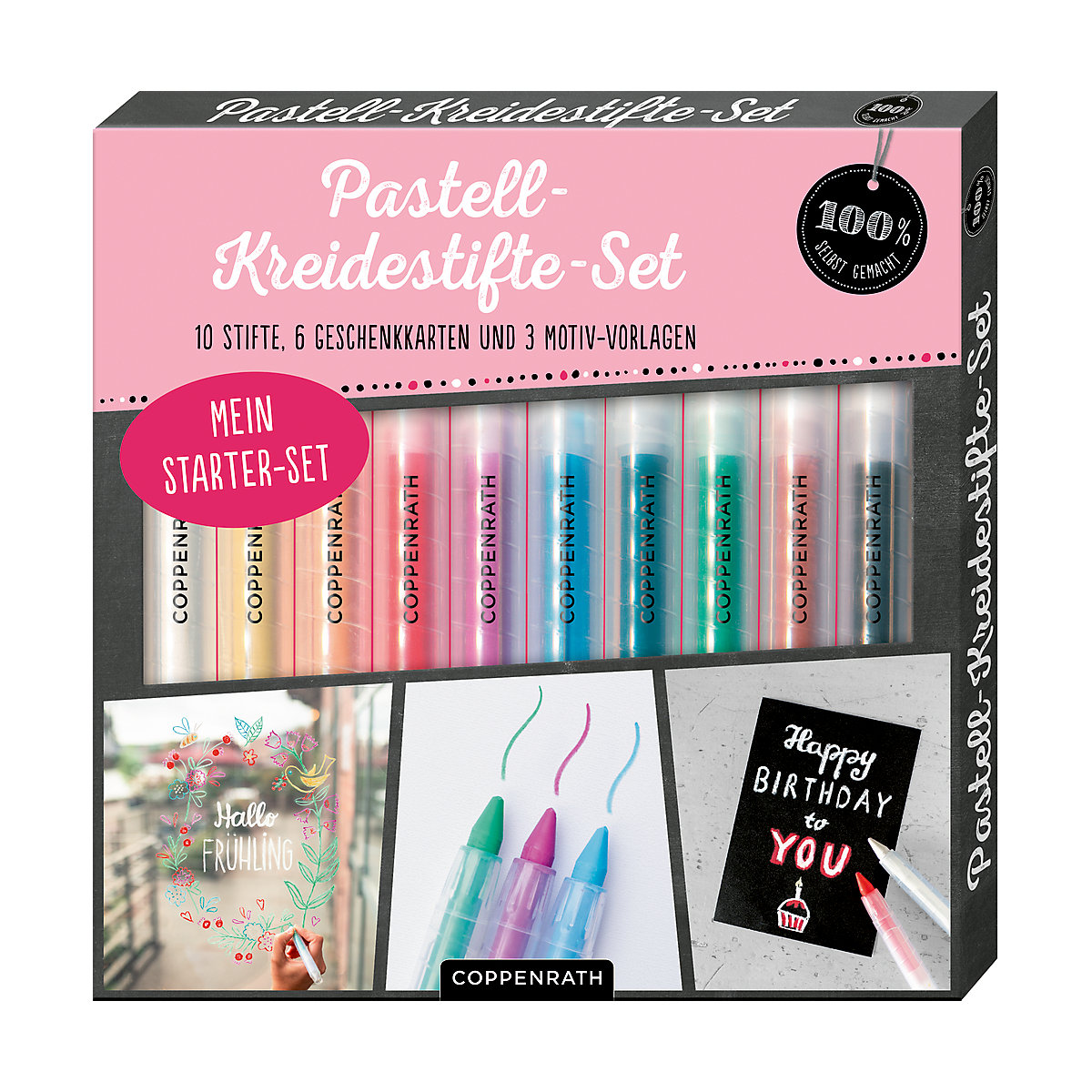 100% selbst gemacht: Pastell-Kreidestifte-Set