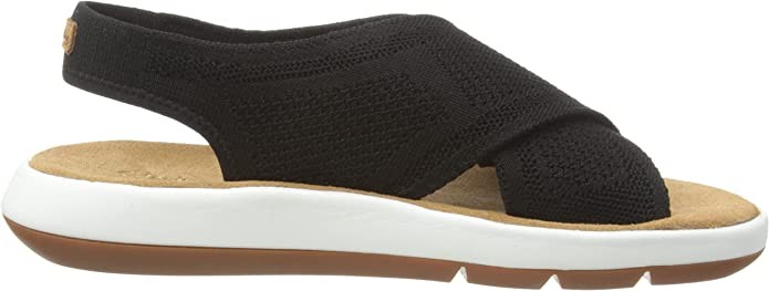 CLARKS Komfort Sandalen schwarz