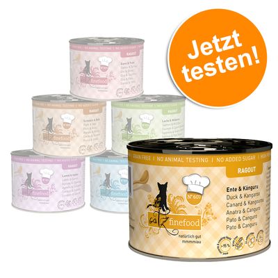 catz finefood Ragout Probiermix 6 x 190 g