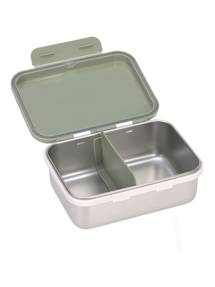 Lässig Lunchbox Stainless Steel Happy Prints light olive in grün günstig kaufen onesize