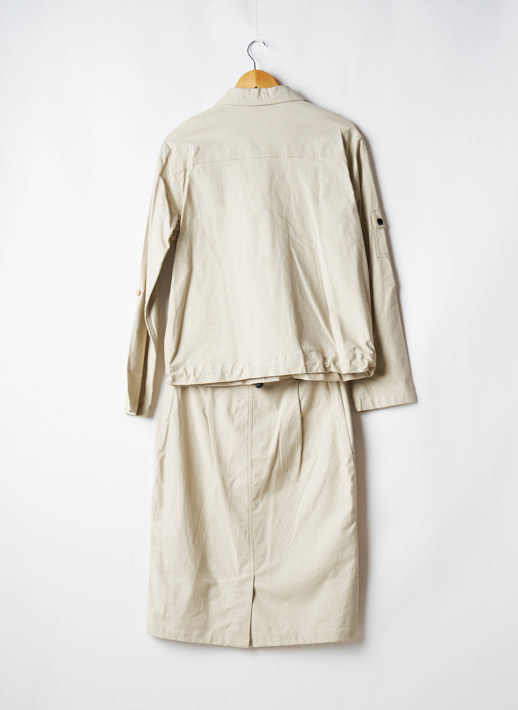 Equation Ensembles Jupe Femme couleur beige