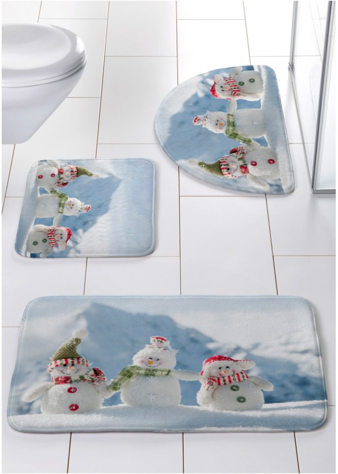 Badematte mit Memory Schaum