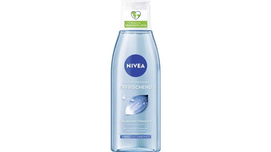 NIVEA Erfrischendes Gesichtswasser Normale Haut und Mischhaut 200 ml