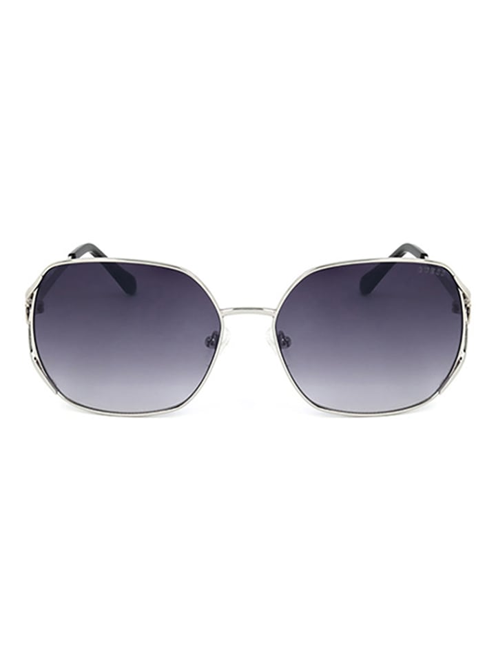 Guess Damen-Sonnenbrille in Dunkelblau/ Silber günstig kaufen 61