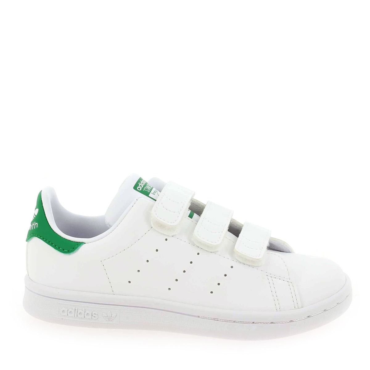 Adidas Originals  STAN SMITH CF C - Blanc Vert