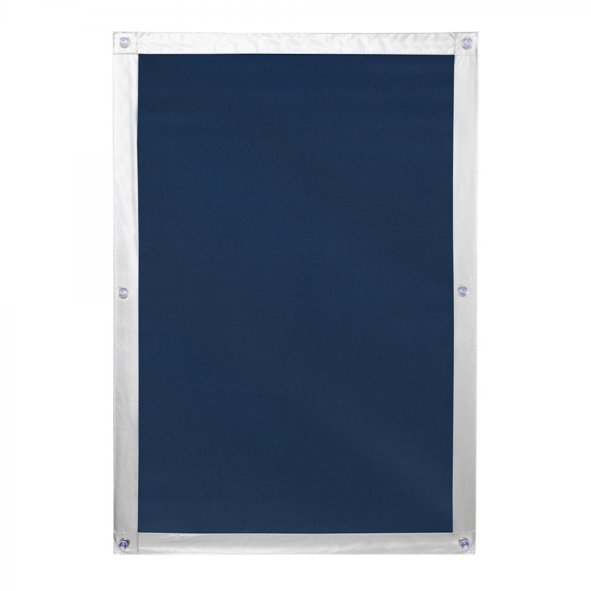 Lichtblick Dachfenster Sonnenschutz Haftfix, ohne Bohren, Verdunkelung, Blau, 59 cm x 113,5 cm (B x L)