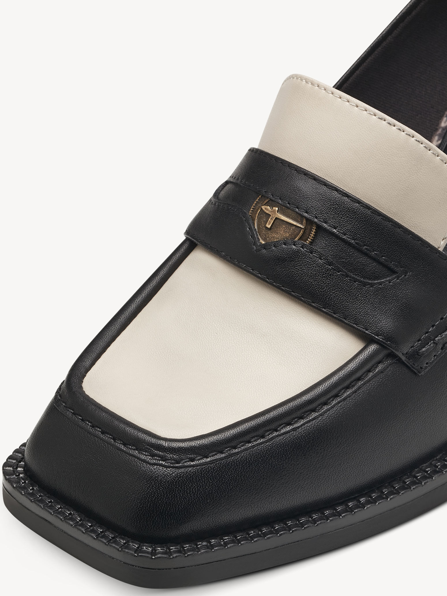 Trotteur en cuir - noir