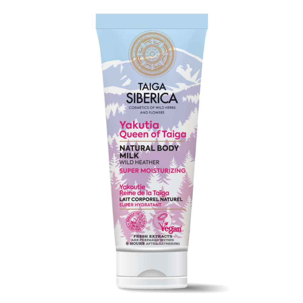 taïga siberica Lait corporel naturel Super Hydratant SOINS CORPS