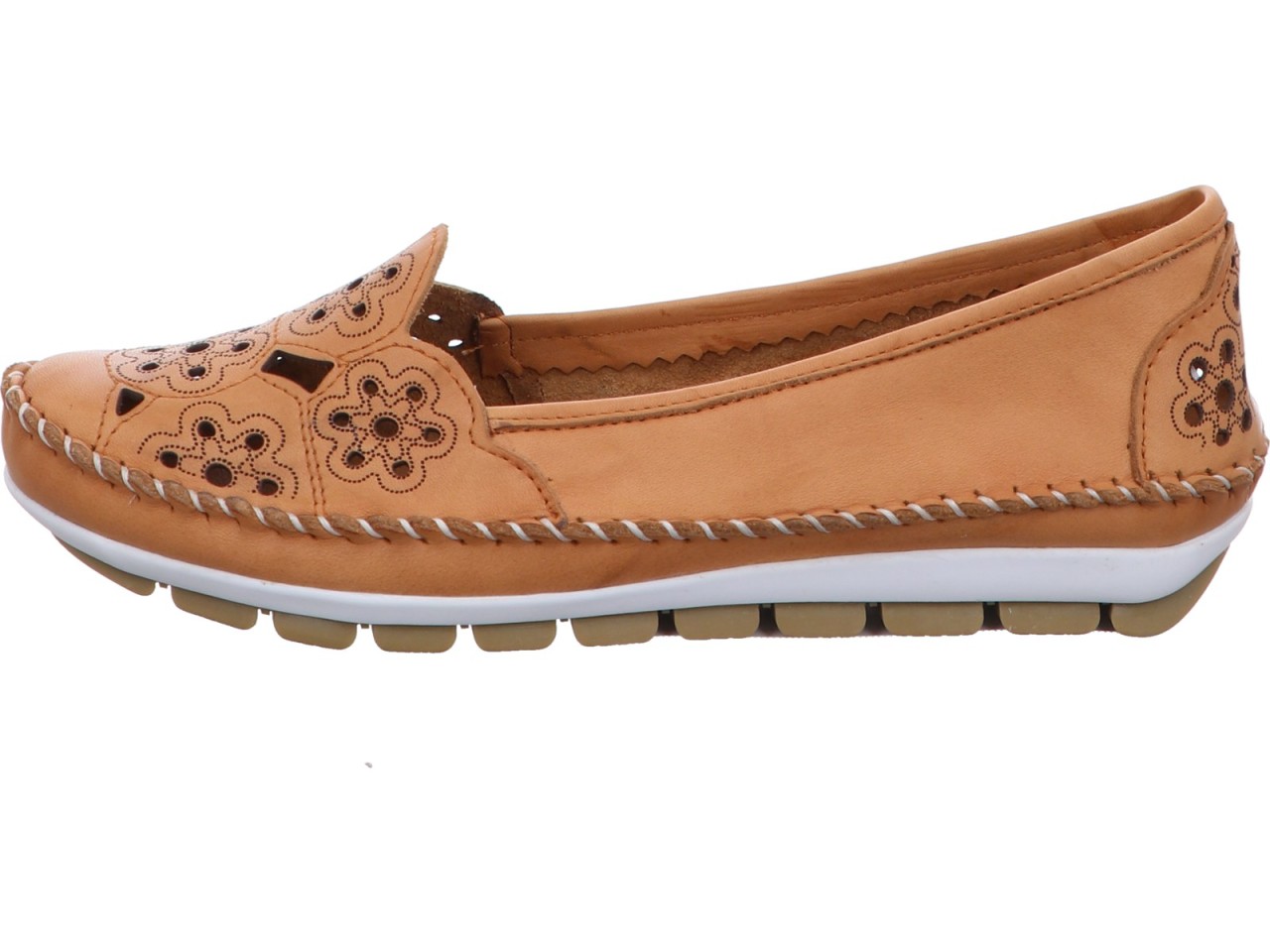 GEMINI Sportliche Slipper braun