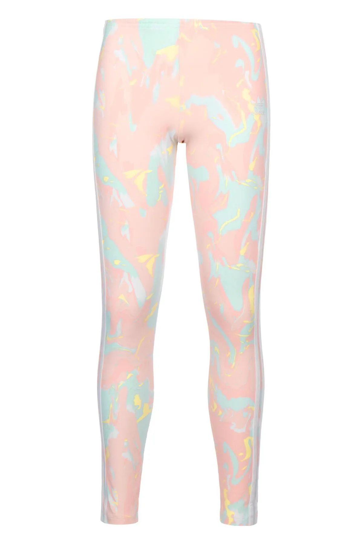 adidas  Leggings - Rosa - Mittlerer Bund