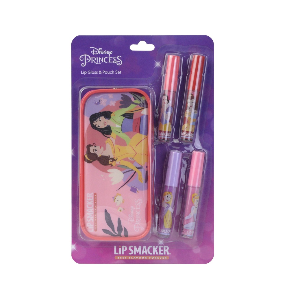 Disney Princess Lip Gloss & Pouch Set Coffret de maquillage pour enfants