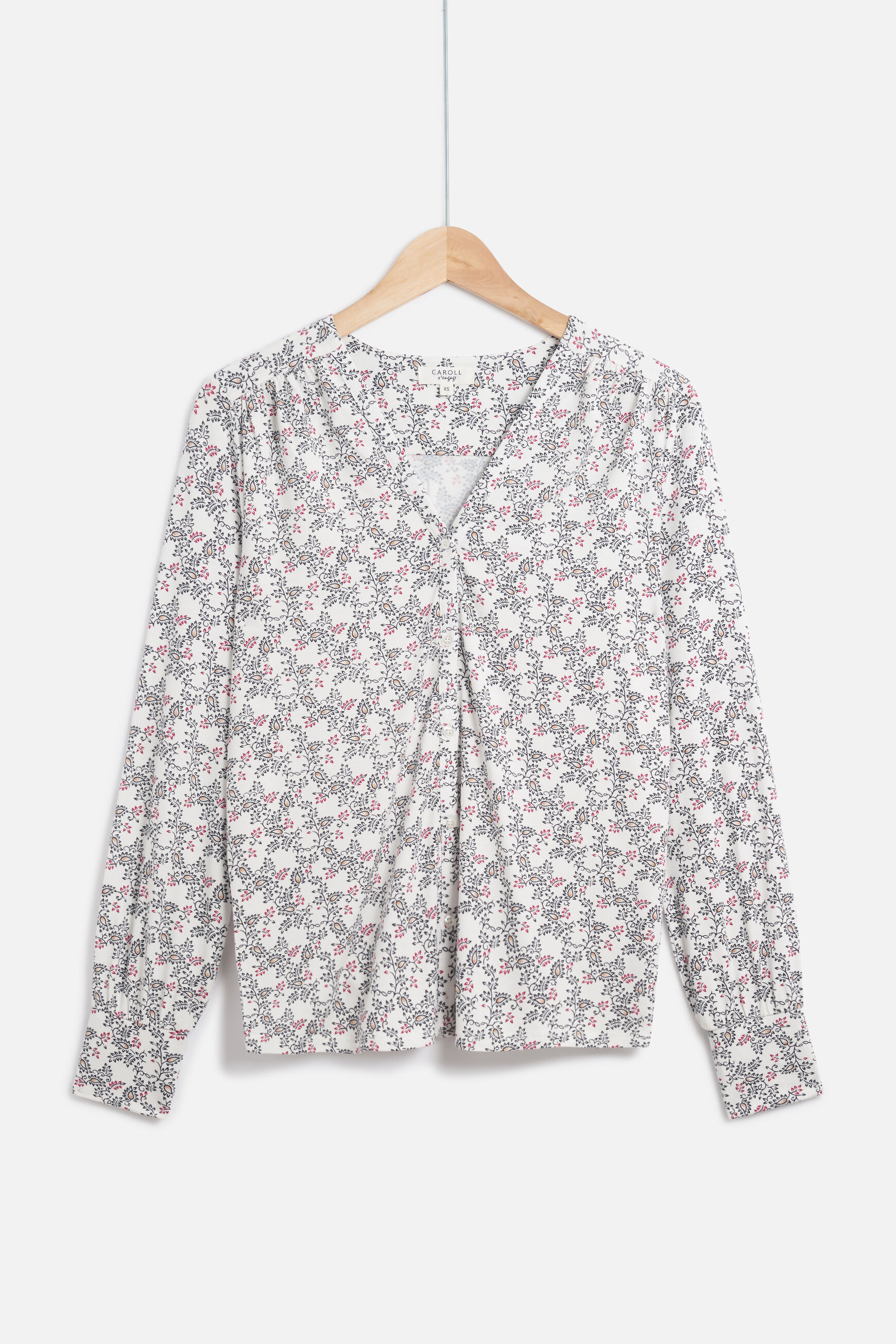 t-shirt zoe arabesque ivoire femme