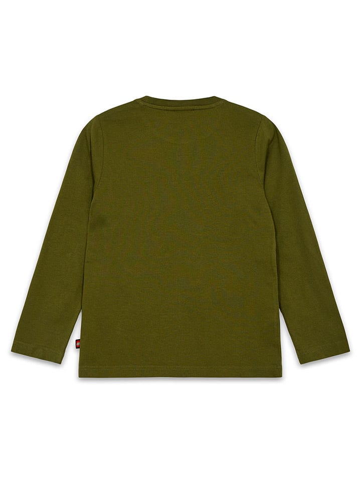 LEGO Longsleeve in Khaki/ Rot günstig kaufen