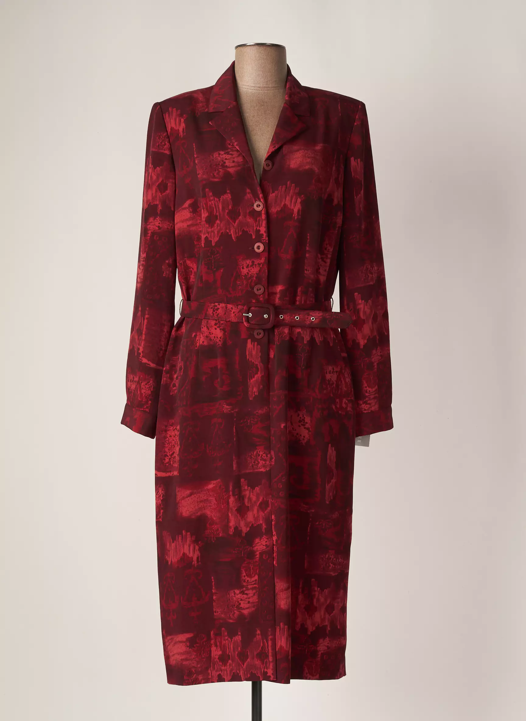 Paul Mausner Robes Mi Longues Femme couleur rouge