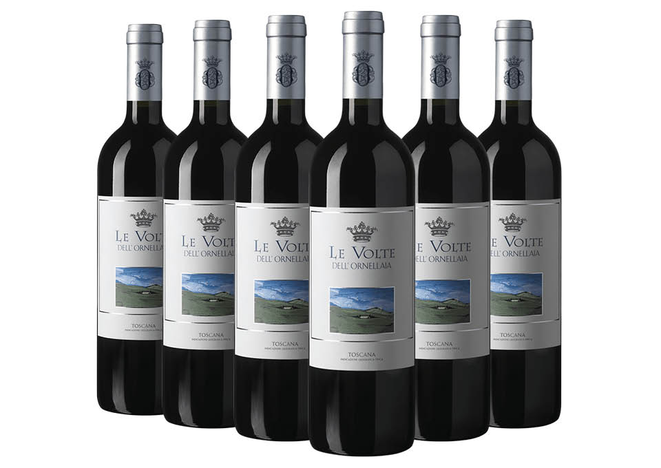 Toscana IGT Le Volte 2021 Ornellaia 6 bouteilles de 0,75 ℓ