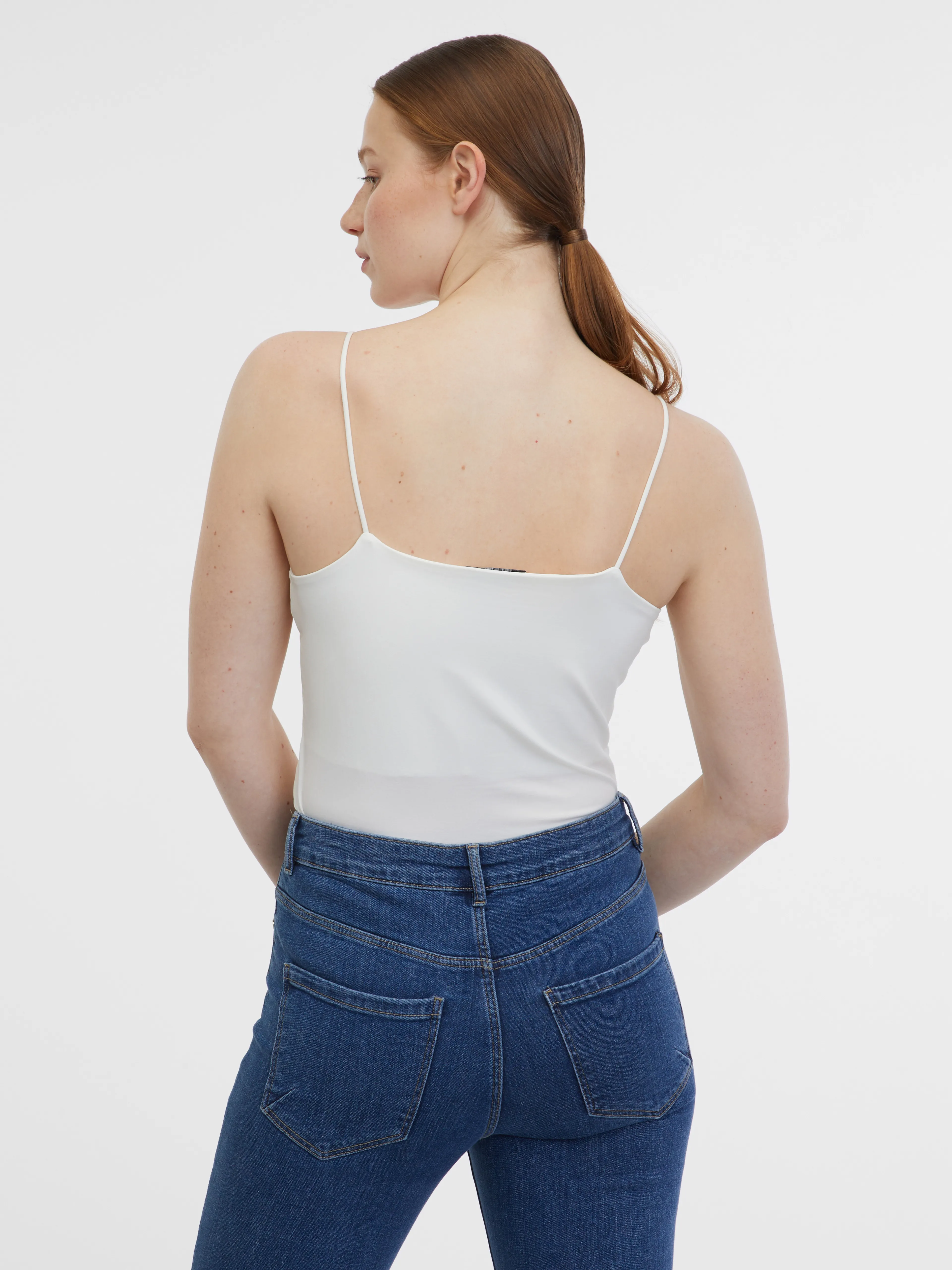 Weißes Damen-Tank-Top ORSAY