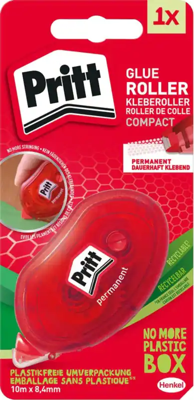 Pritt Kleberoller Compact Permanent 8,4 mm 619769 10 m