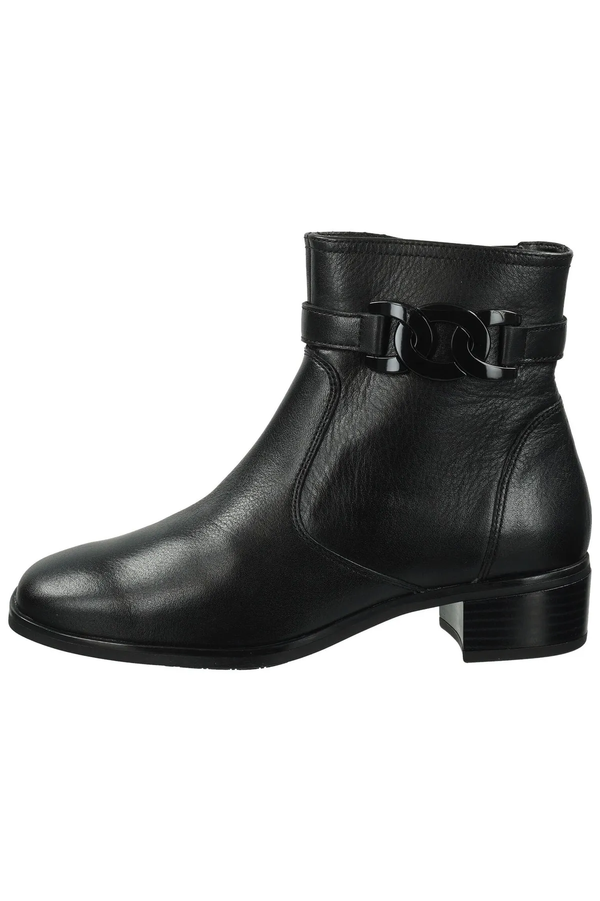 ARA  Stiefelette - Schwarz - Blockabsatz