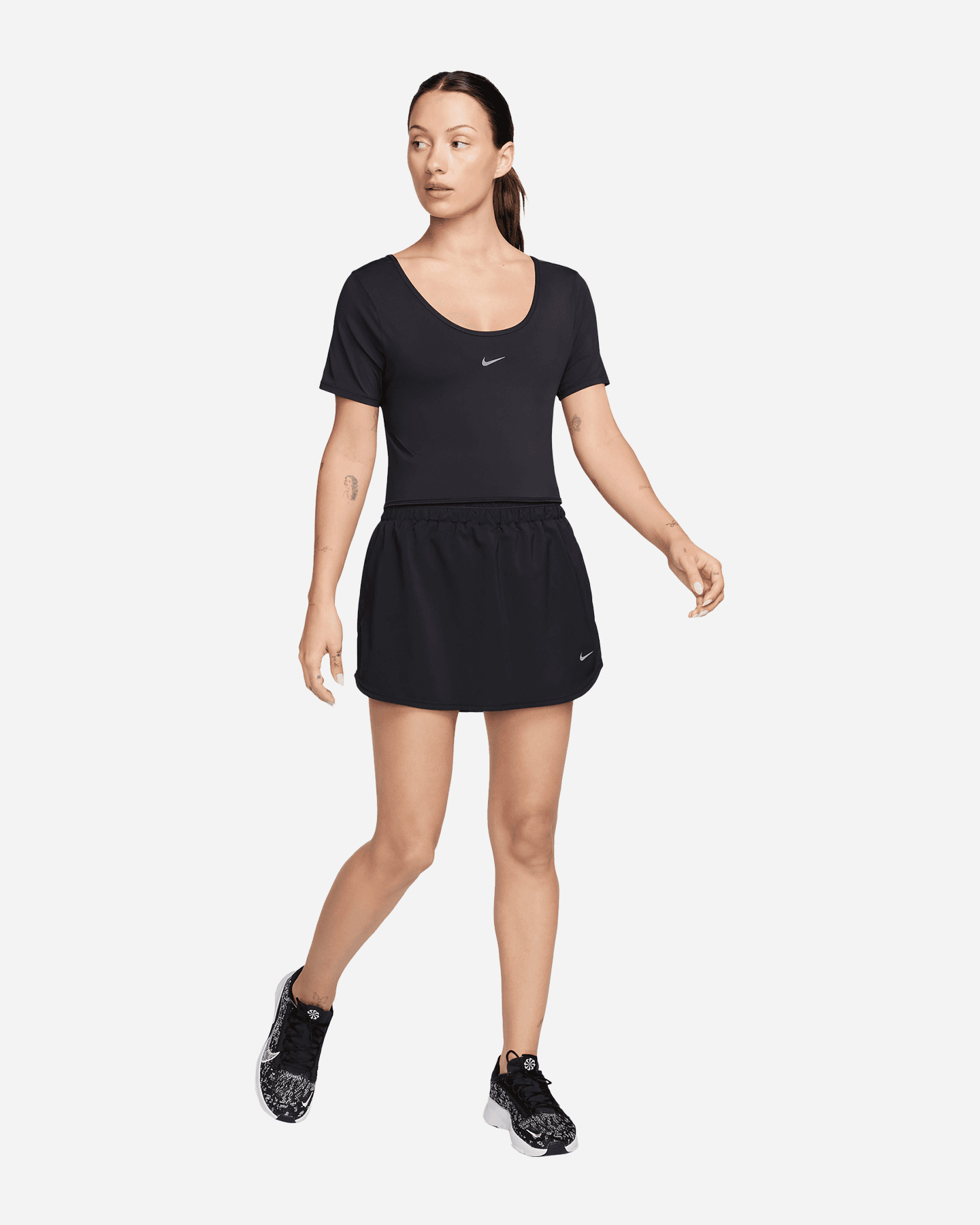 Tréningové tričko Nike Crop Insert Retro W FN2851-010