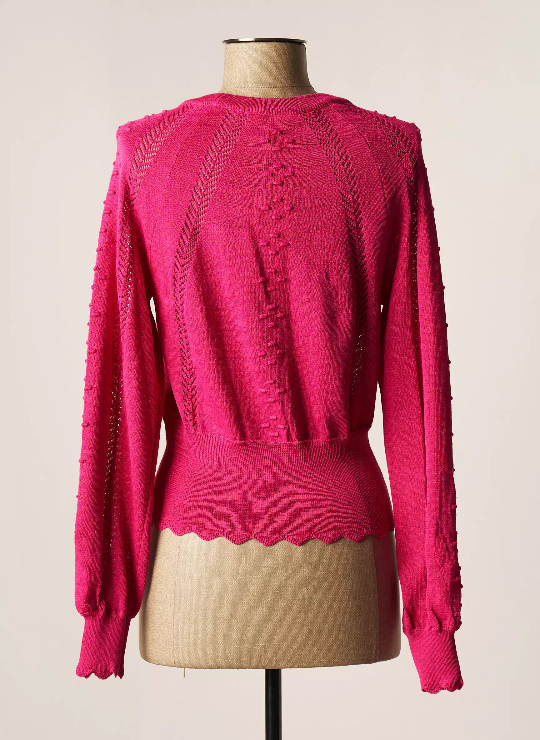 Object Cardigans Femme couleur rose