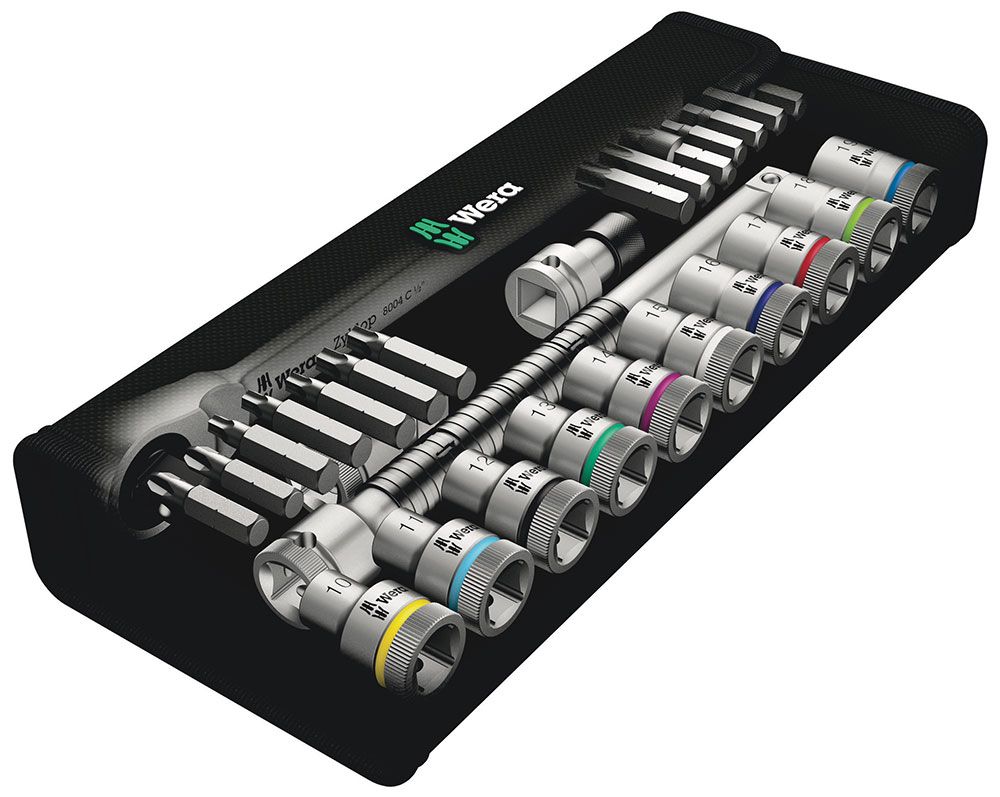 Wera 8100 SC 8 Zyklop Metal - Knarrensatz (1/2