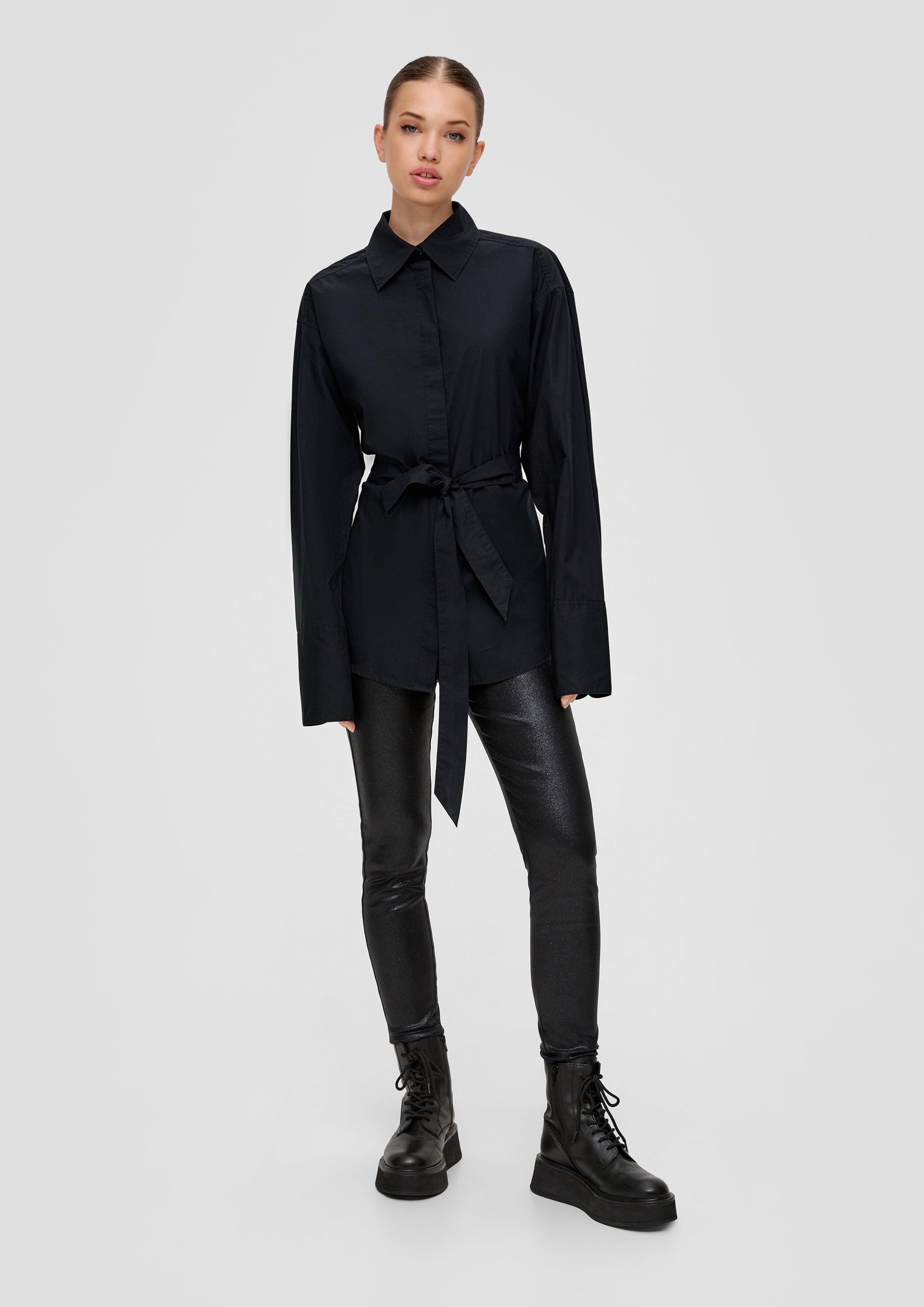 Hemdbluse aus Baumwolle |QS x ELIF  2135068-9999