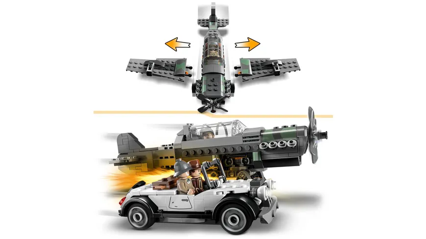 LEGO Indiana Jones 77012 Flucht vor dem Jagdflugzeug
