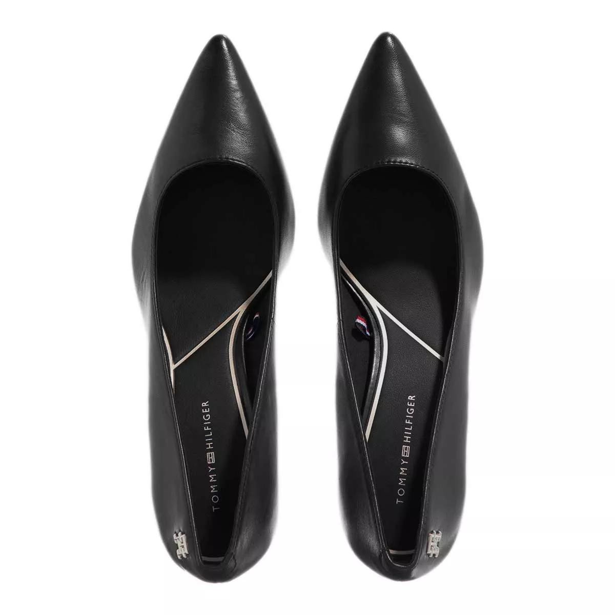TOMMY HILFIGER Ballerinas schwarz Pump