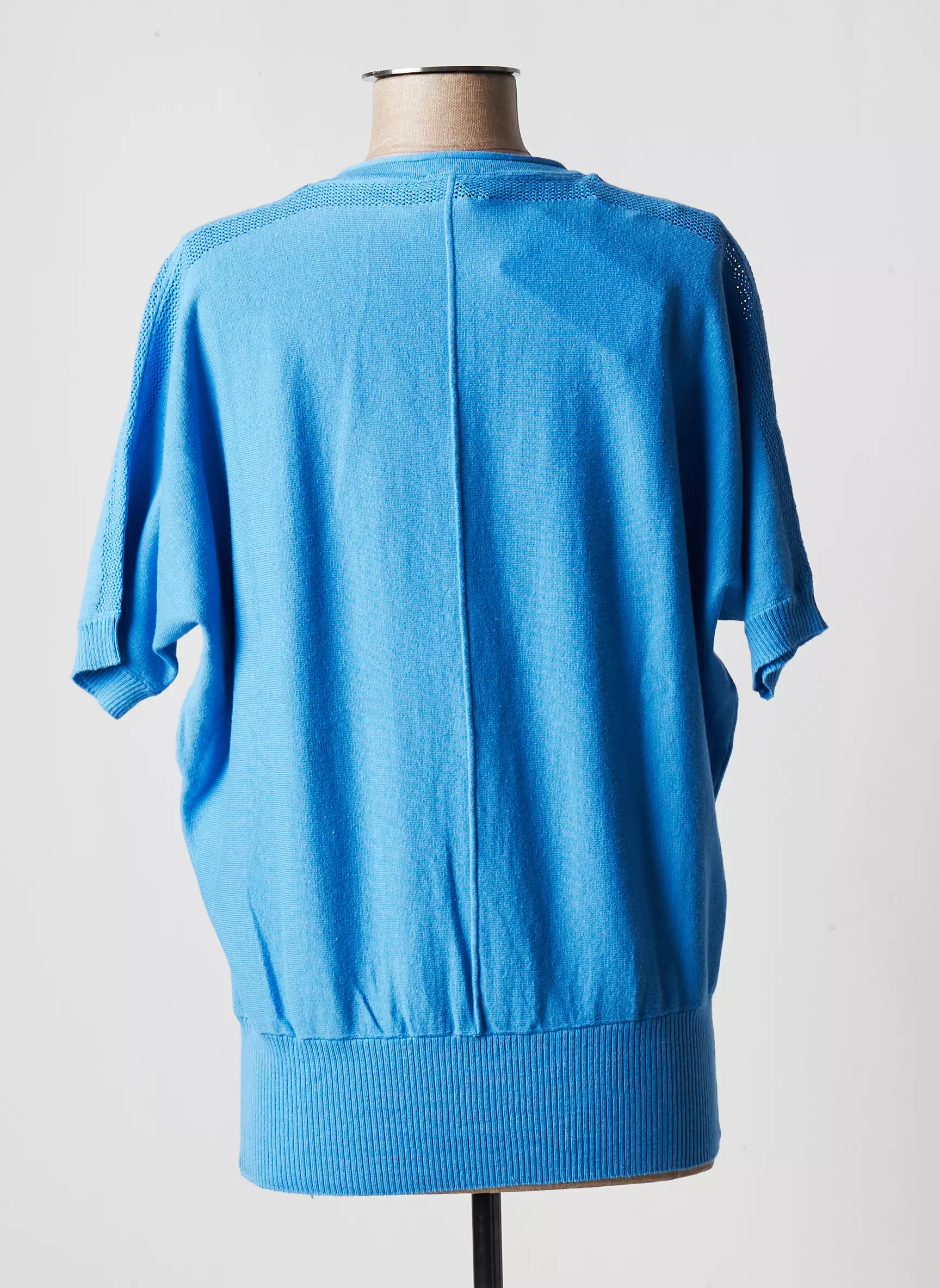 Marble Tops Femme couleur bleu