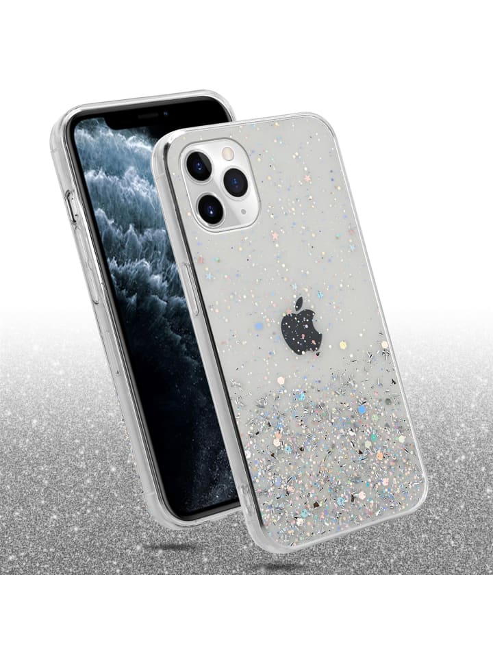 cadorabo Hülle für Apple iPhone 11 Glitter in Transparent mit Glitter günstig kaufen iPhone 11