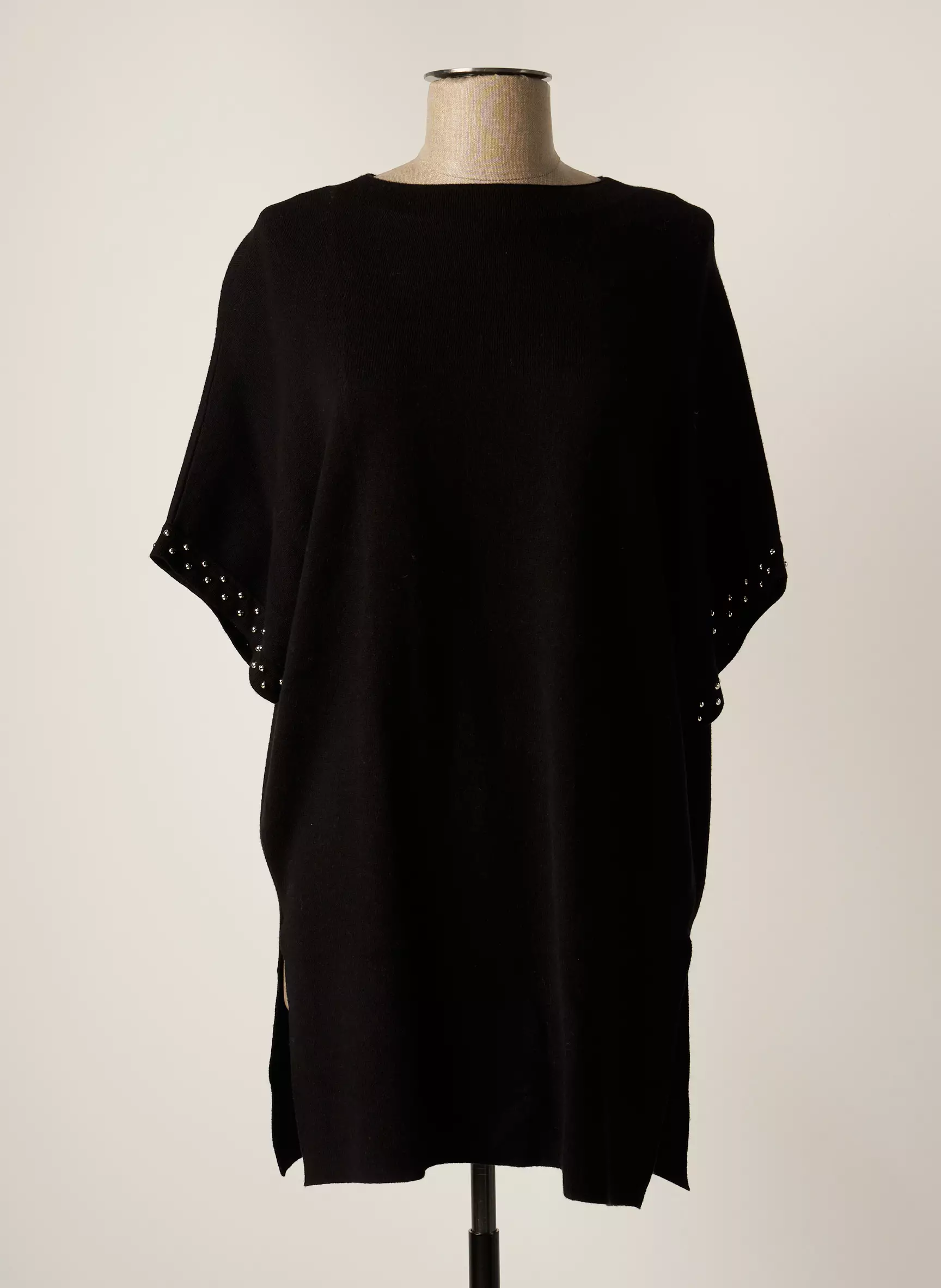 Taifun Pull Tuniques Femme couleur noir