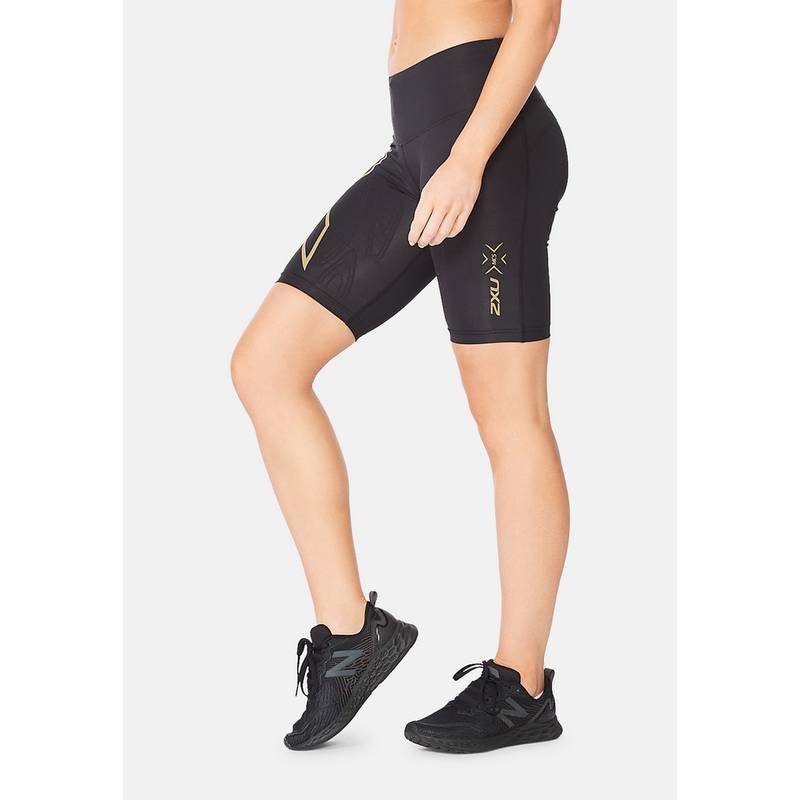 2XU Light Speed Mid-Rise Comp Funktionsshorts Damen