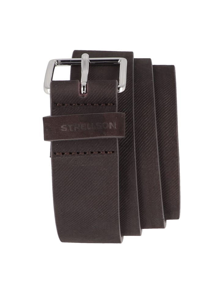 Strellson Gürtel Leder in d-grey günstig kaufen