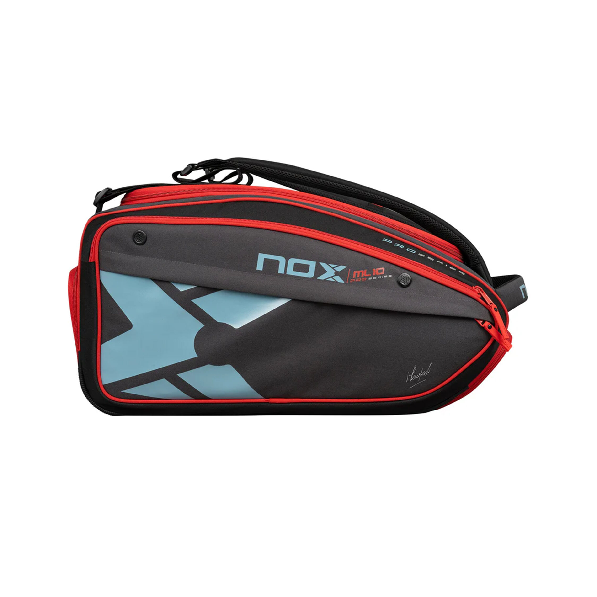 ML10 Competition XL Compact Padelschlägertasche - Schwarz, Rot