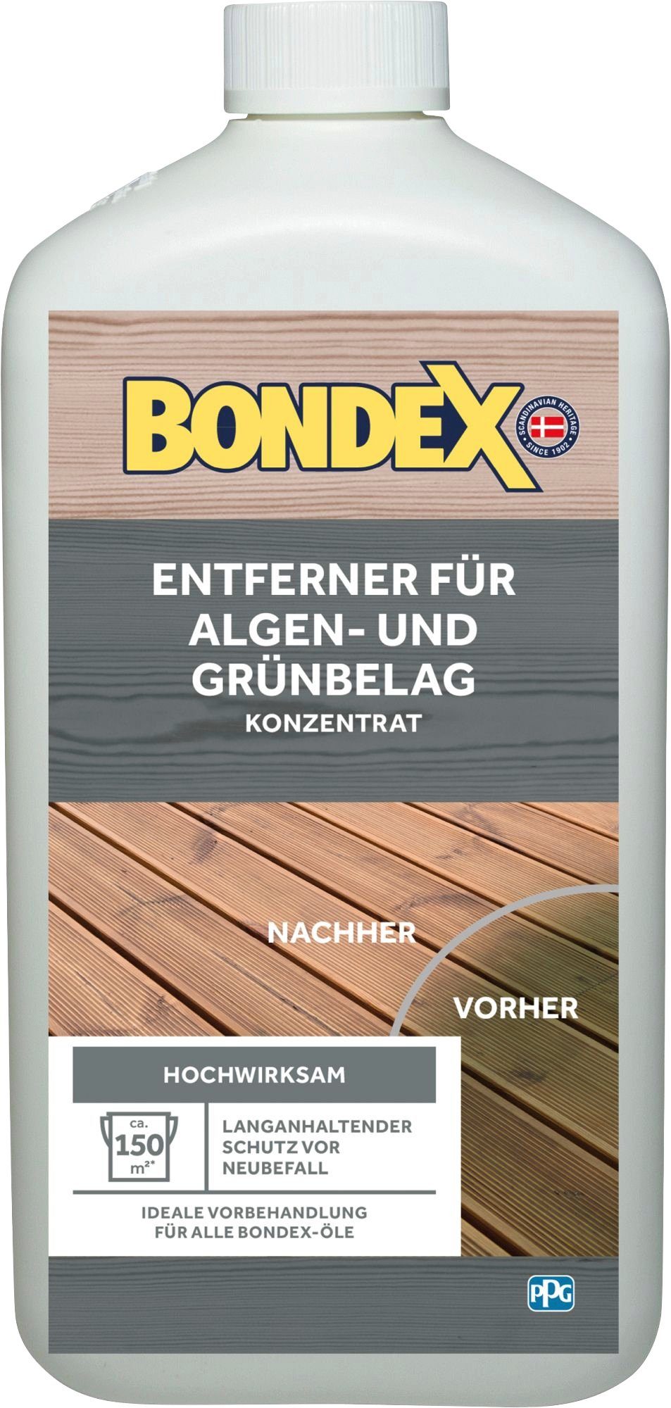 Bondex Grünbelagentferner (KONZENTRAT, farblos 1 l)