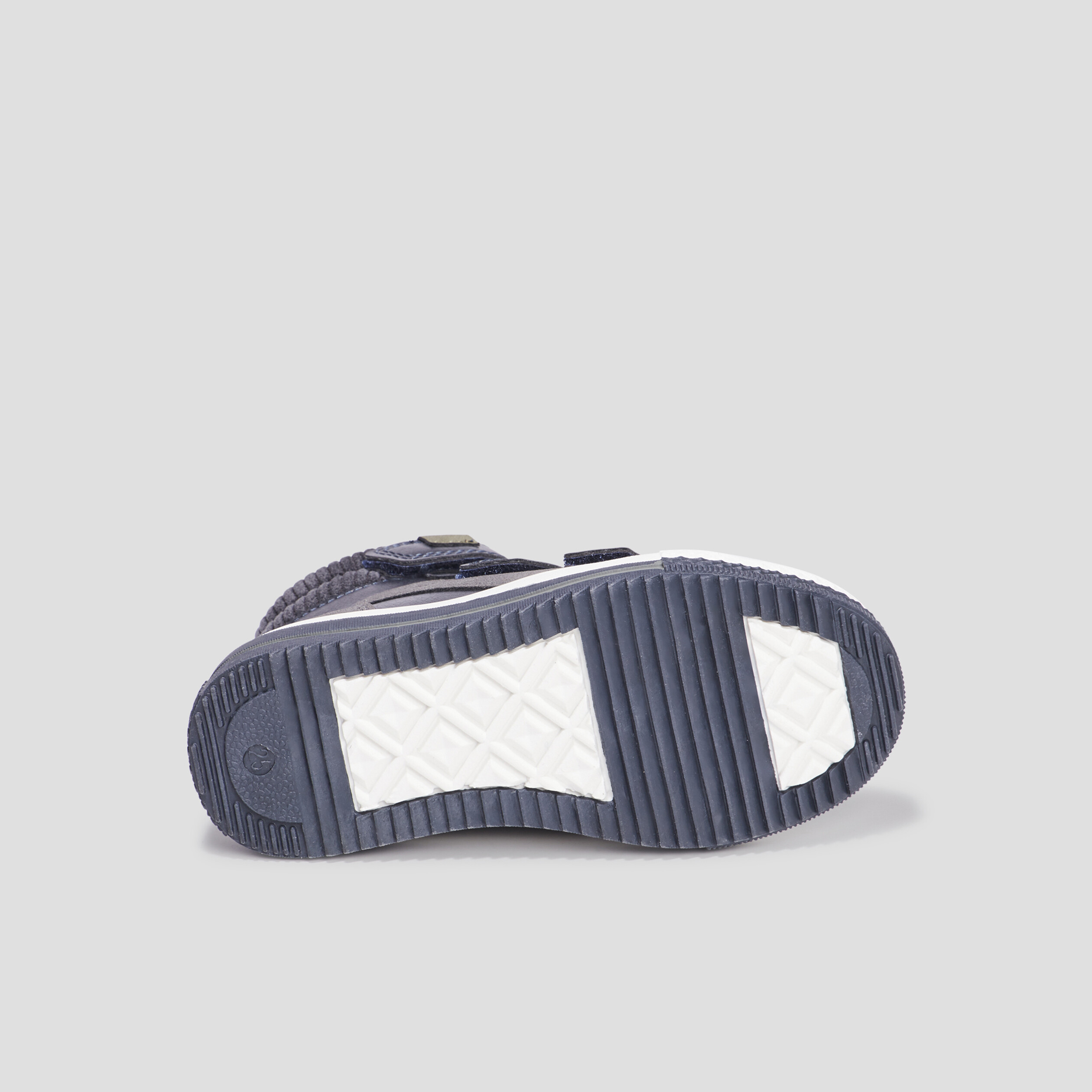 Baskets montantes Trappeur Kamil bleu marine garçon | La Halle