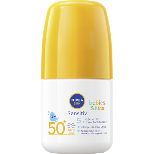 NIVEA SUN Kids sensitive Roll-on LSF 50   50 ml  Flüssigkeit