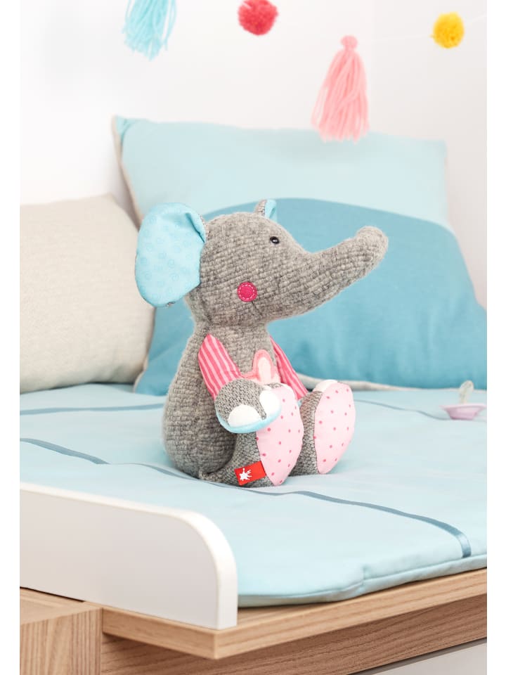 Sigikid Kuscheltier Elefant Patchwork Sweety in grau günstig kaufen onesize