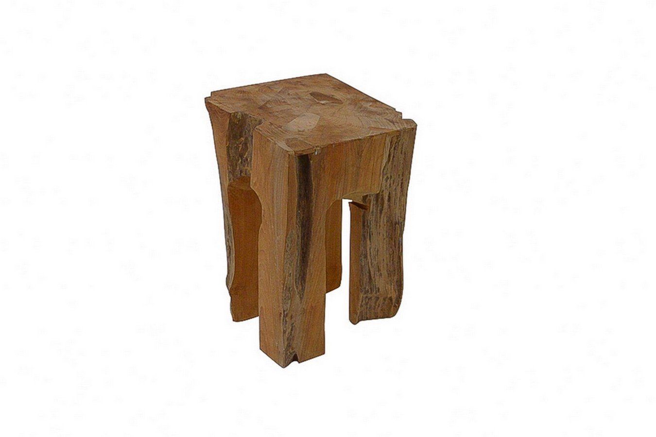 jankurtz Bauernschrank Hocker Java Teakholz 30x30 cm