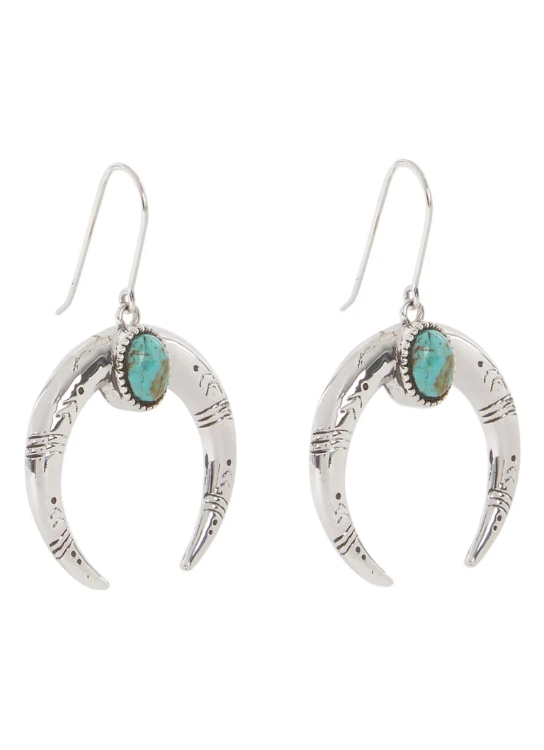 ba&sh Wooly silver earrings