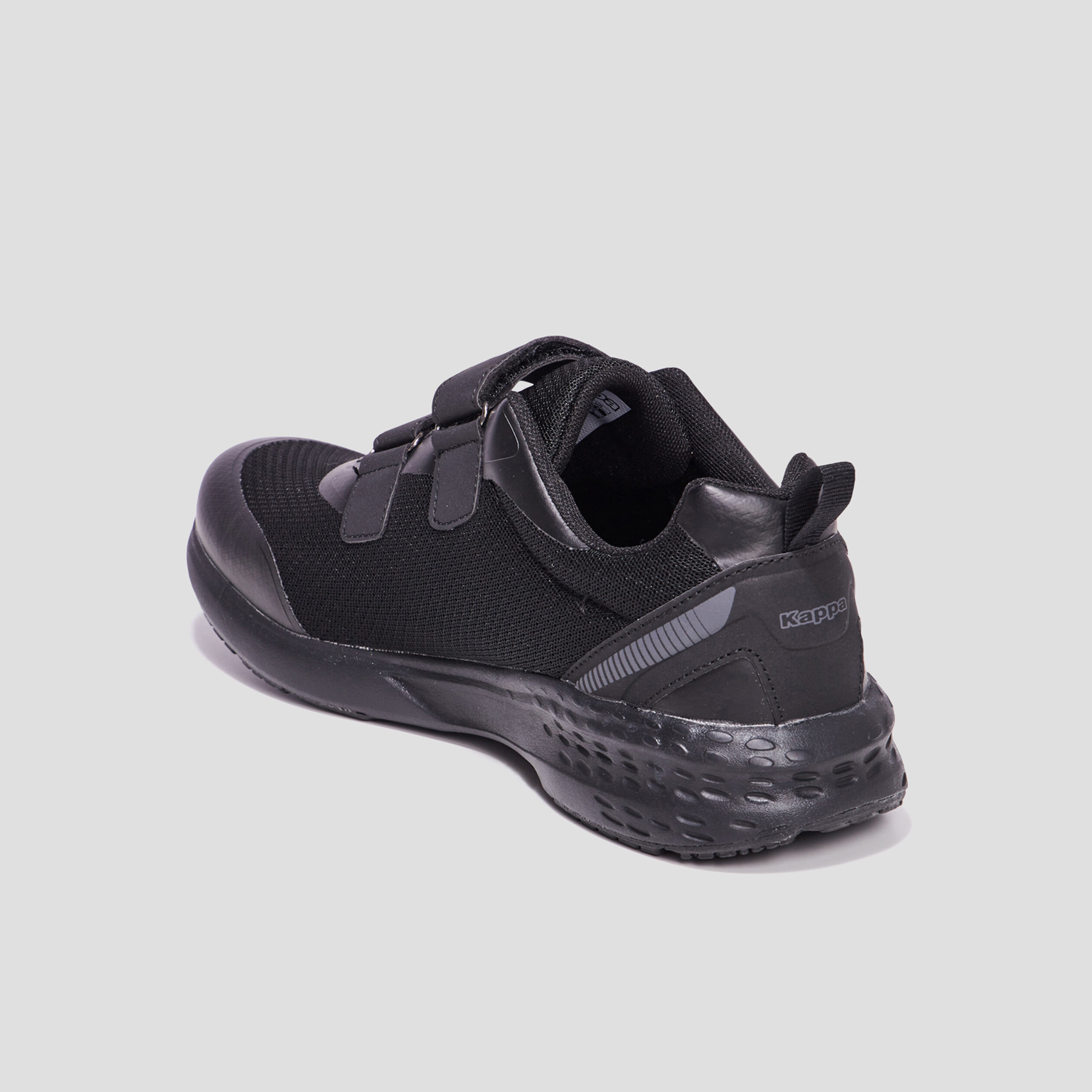 Baskets running à scratchs Kappa Glinch noir homme | La Halle
