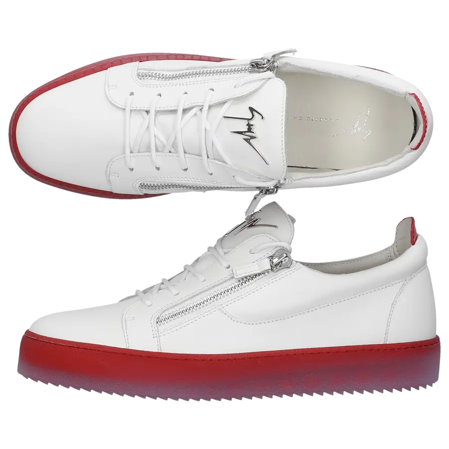 Giuseppe Zanotti - Sneaker low FRANKIE Kalbsleder - weiß